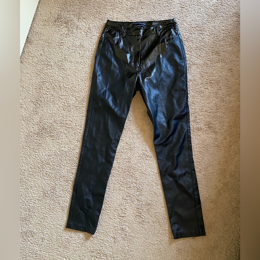 Faux Leather Pants Size 26